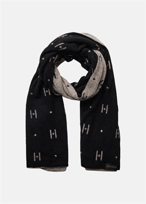 Hype The Detail Logo scarf Black 